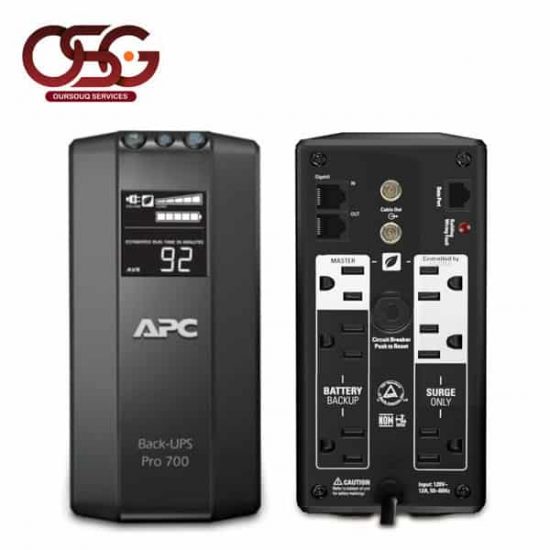 APC Back-UPS Pro 700VA, 120V, BSMI,BR700G-TW