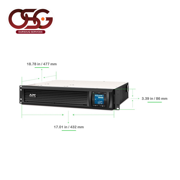 APC Smart UPS C SMC1500 2UC 1500VA 120V m