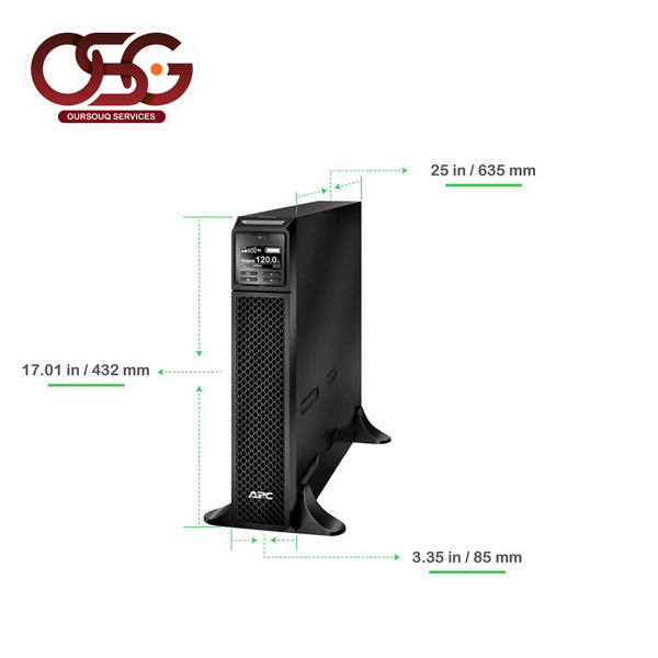 Apc smart ups on line srt3000xla 3000va 120v m