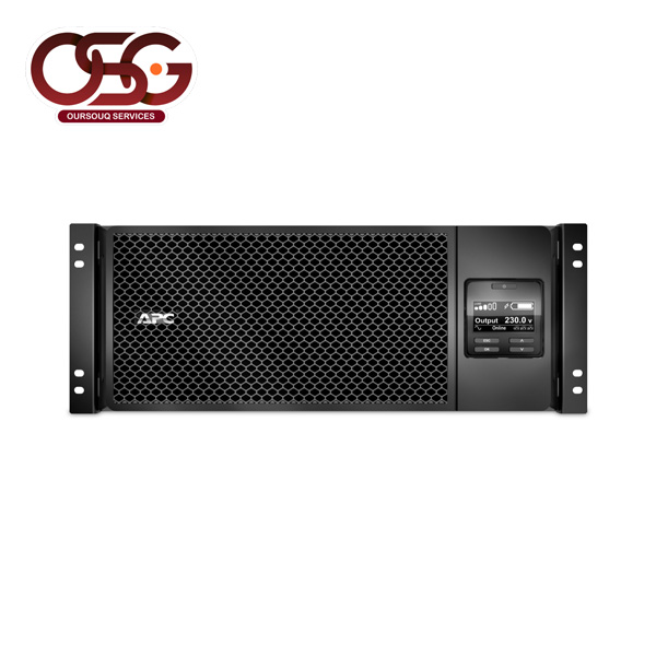 Apc smart ups on line srt6krmxli 6000va 230v front