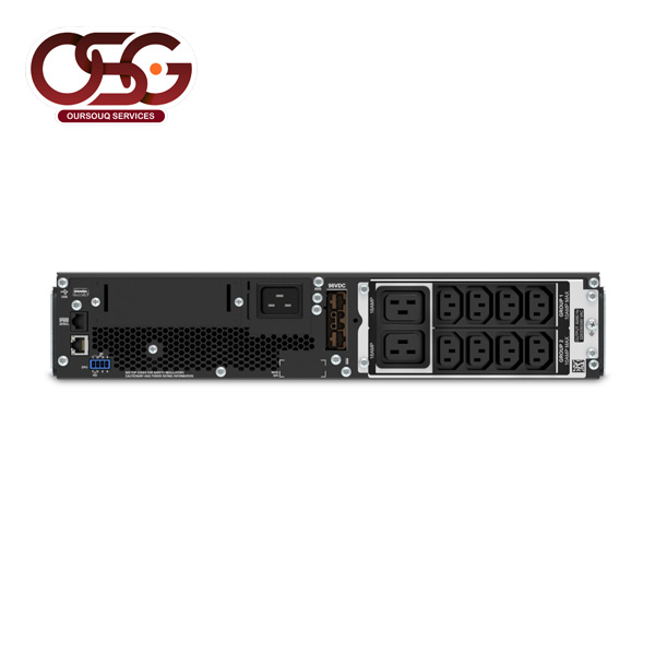 Srt3000rmxli apc smart 3000va rack ups back