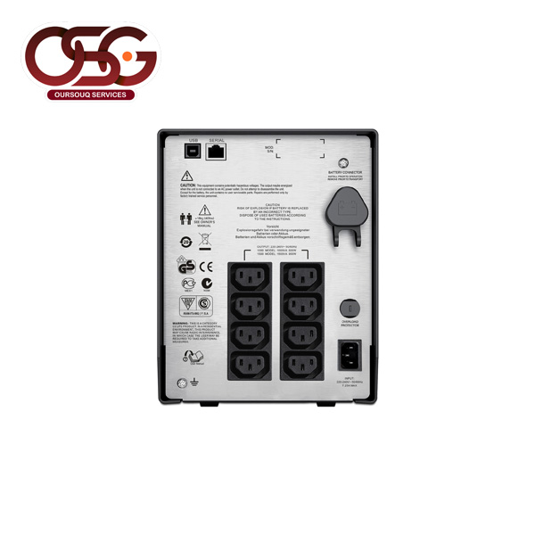 Smc1000ic ups apc smart 1000va 230v uae back