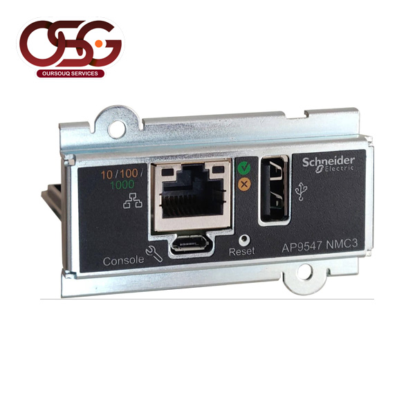 APC Network Management Card 3 (NMC3) AP9547 front