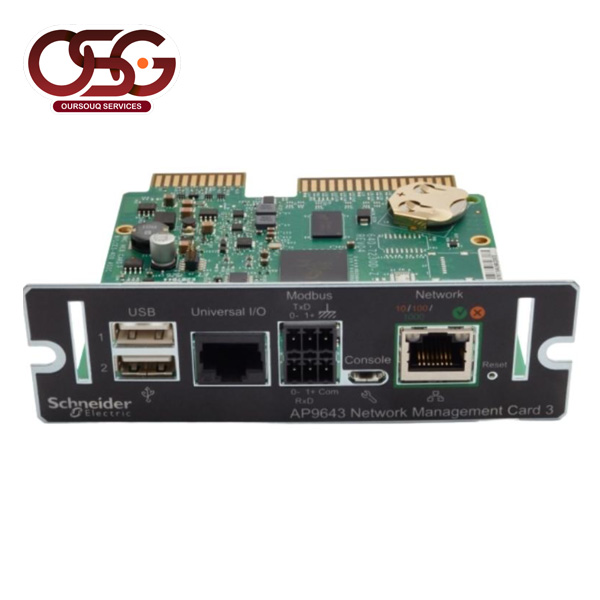 APC Network Management Card 3 (NMC3) AP9643 Front