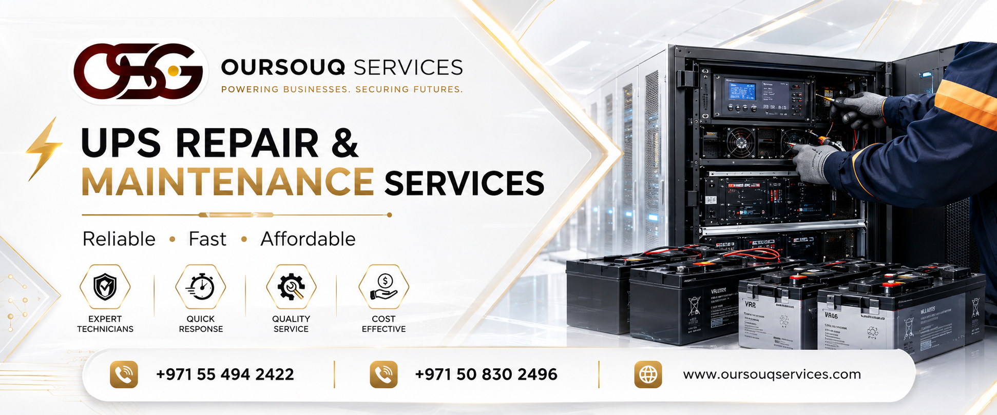 Ups repair ups maintenance repair dubai apc battery change